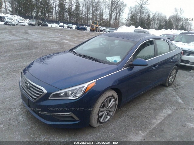 Photo 1 VIN: 5NPE24AF6FH251028 - HYUNDAI SONATA 