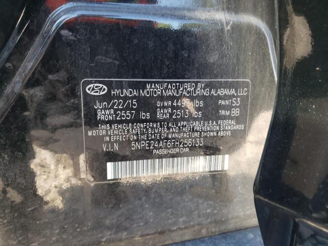 Photo 9 VIN: 5NPE24AF6FH256133 - HYUNDAI SONATA SE 