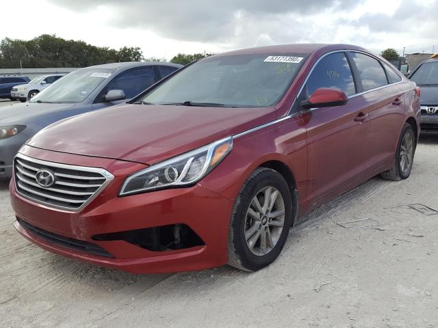 Photo 1 VIN: 5NPE24AF6FH258271 - HYUNDAI SONATA SE 