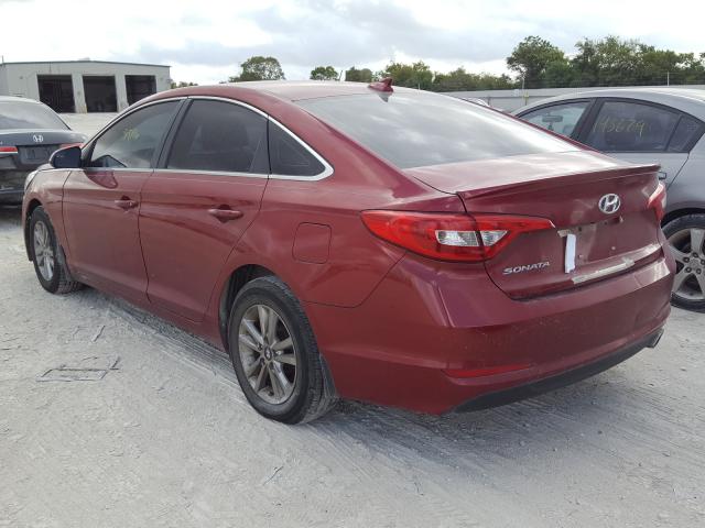 Photo 2 VIN: 5NPE24AF6FH258271 - HYUNDAI SONATA SE 