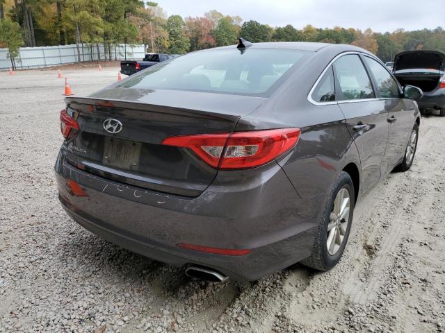 Photo 3 VIN: 5NPE24AF6GH261110 - HYUNDAI SONATA SE 