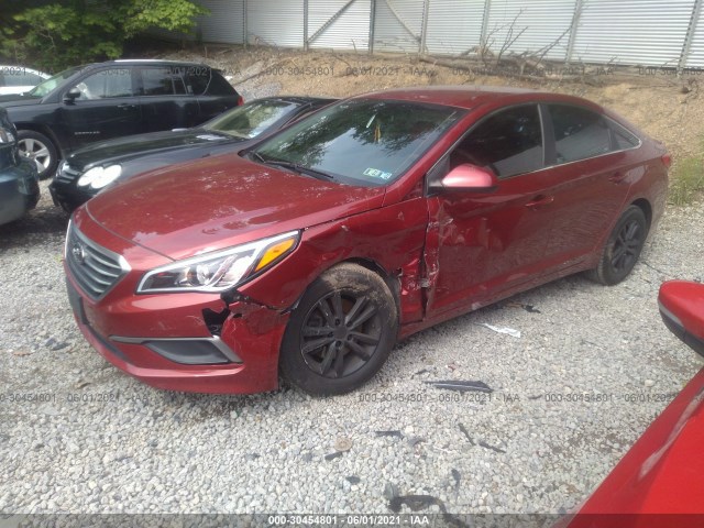 Photo 1 VIN: 5NPE24AF6GH262421 - HYUNDAI SONATA 