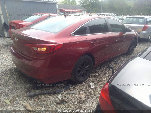 Photo 3 VIN: 5NPE24AF6GH262421 - HYUNDAI SONATA 