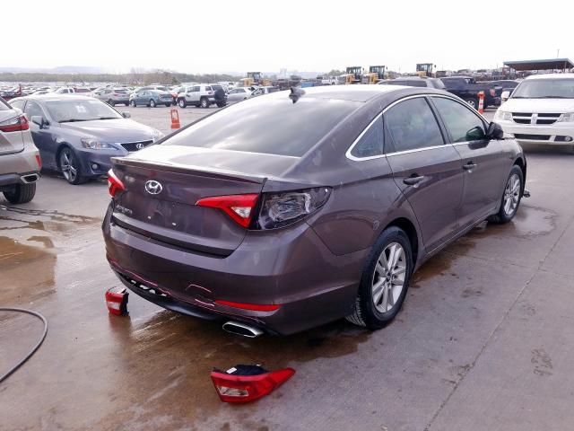 Photo 3 VIN: 5NPE24AF6GH263262 - HYUNDAI SONATA SE 