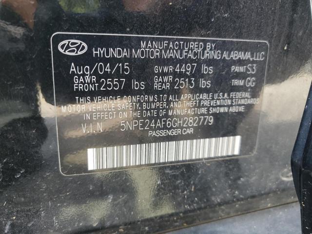 Photo 12 VIN: 5NPE24AF6GH282779 - HYUNDAI SONATA SE 