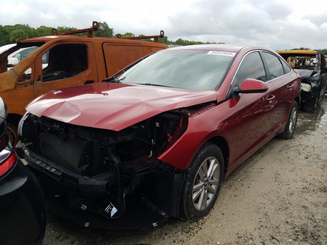 Photo 1 VIN: 5NPE24AF6GH284158 - HYUNDAI SONATA SE 