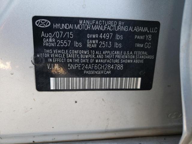 Photo 11 VIN: 5NPE24AF6GH284788 - HYUNDAI SONATA 