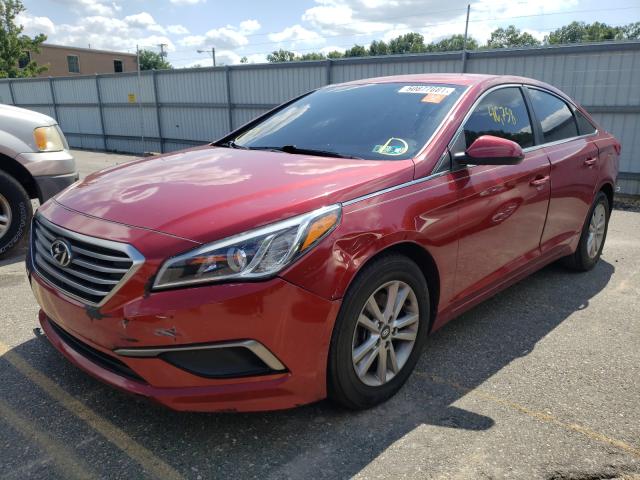 Photo 1 VIN: 5NPE24AF6GH302058 - HYUNDAI SONATA SE 