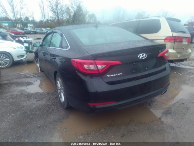 Photo 2 VIN: 5NPE24AF6GH307681 - HYUNDAI SONATA 