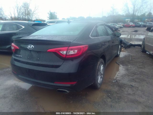 Photo 3 VIN: 5NPE24AF6GH307681 - HYUNDAI SONATA 