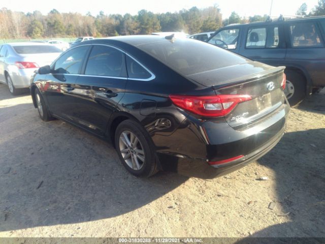 Photo 2 VIN: 5NPE24AF6GH308667 - HYUNDAI SONATA 