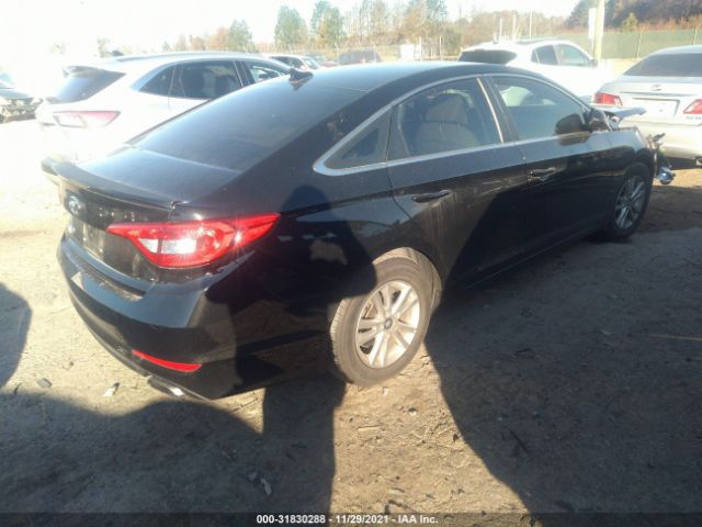 Photo 3 VIN: 5NPE24AF6GH308667 - HYUNDAI SONATA 