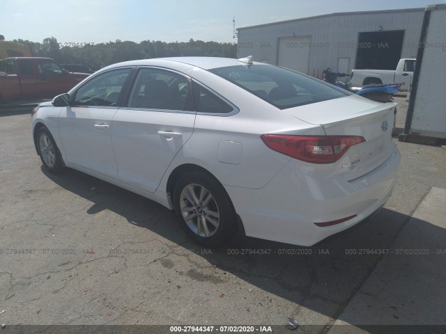 Photo 2 VIN: 5NPE24AF6GH309978 - HYUNDAI SONATA 