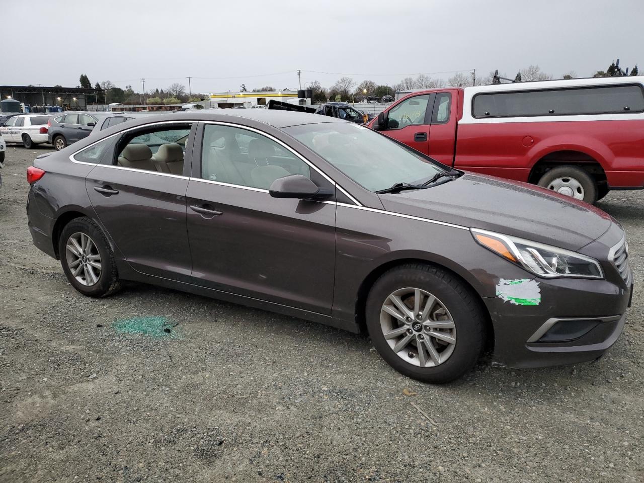 Photo 3 VIN: 5NPE24AF6GH320785 - HYUNDAI SONATA 