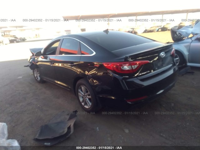 Photo 2 VIN: 5NPE24AF6GH323234 - HYUNDAI SONATA 