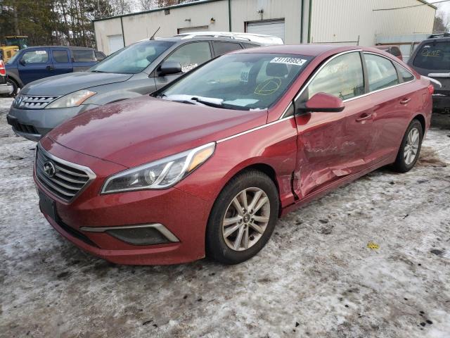 Photo 1 VIN: 5NPE24AF6GH327350 - HYUNDAI SONATA SE 