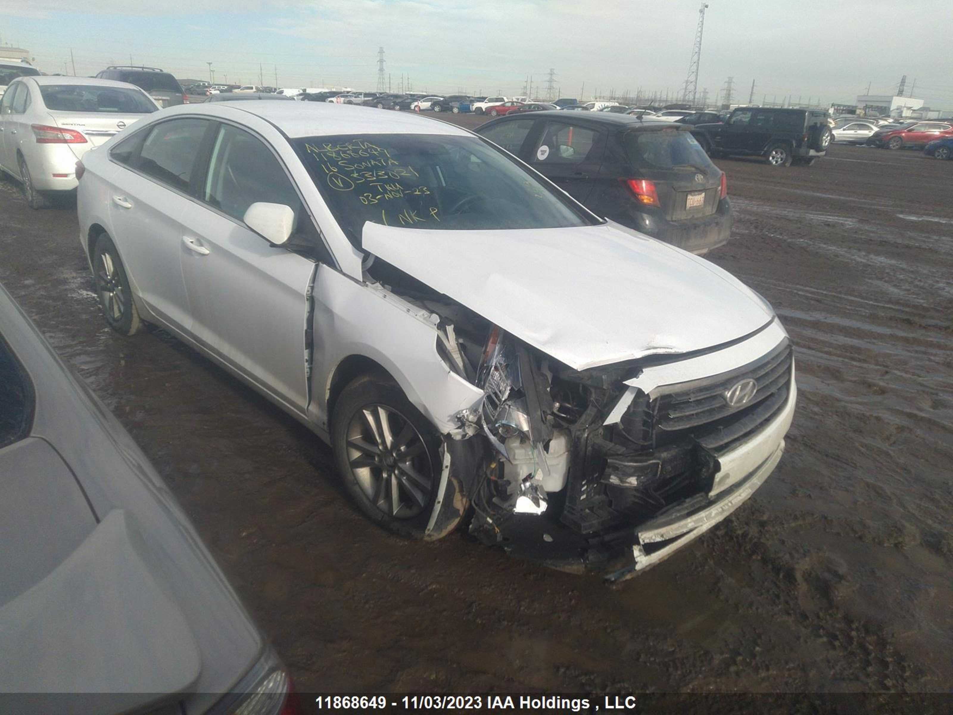 Photo 0 VIN: 5NPE24AF6GH333021 - HYUNDAI SONATA 