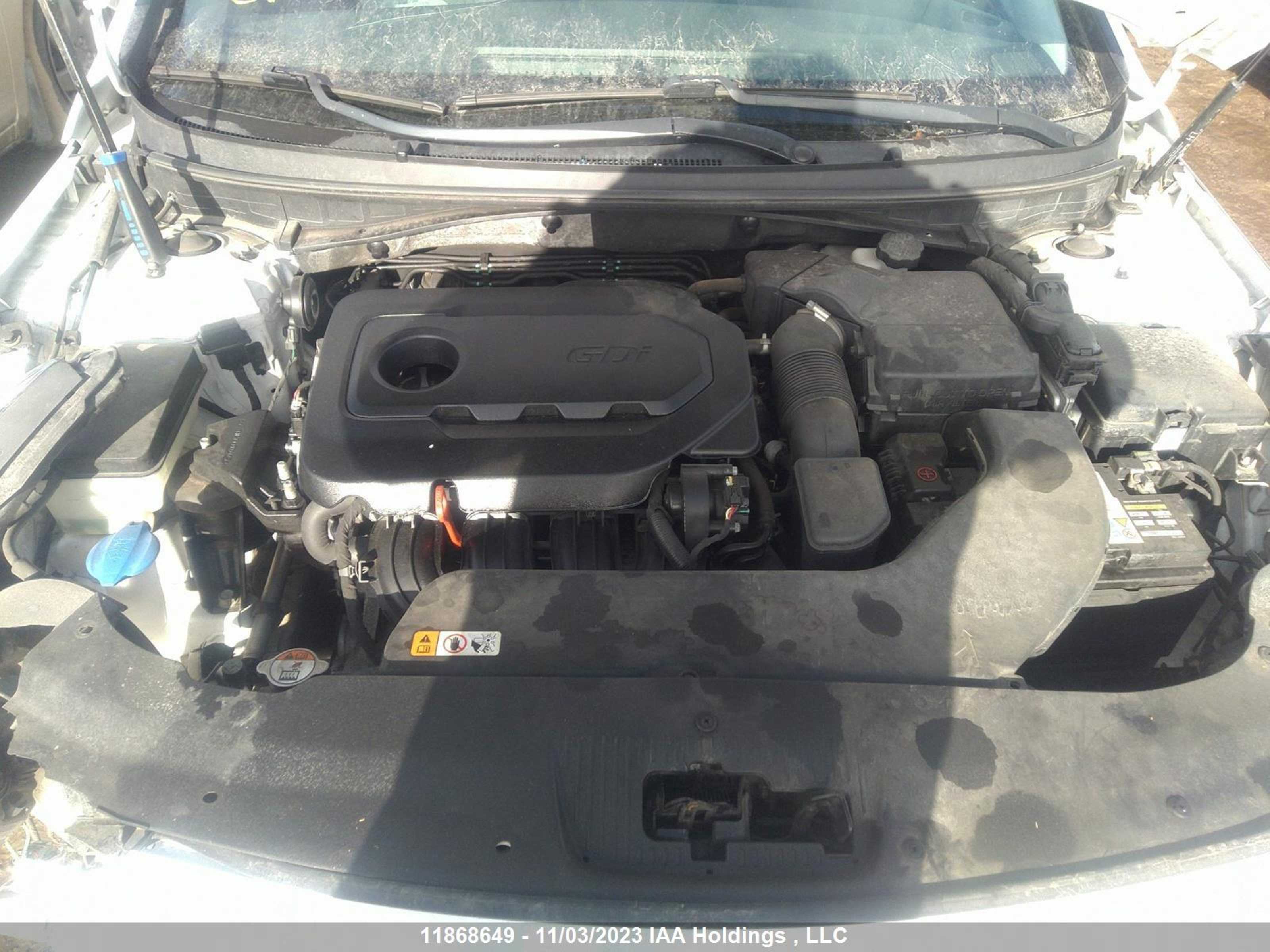 Photo 9 VIN: 5NPE24AF6GH333021 - HYUNDAI SONATA 