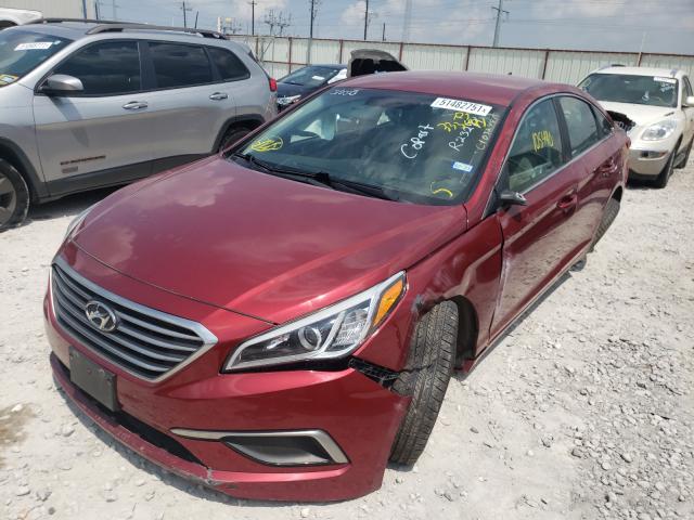 Photo 1 VIN: 5NPE24AF6GH333441 - HYUNDAI SONATA SE 