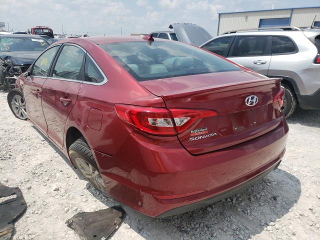 Photo 2 VIN: 5NPE24AF6GH333441 - HYUNDAI SONATA SE 