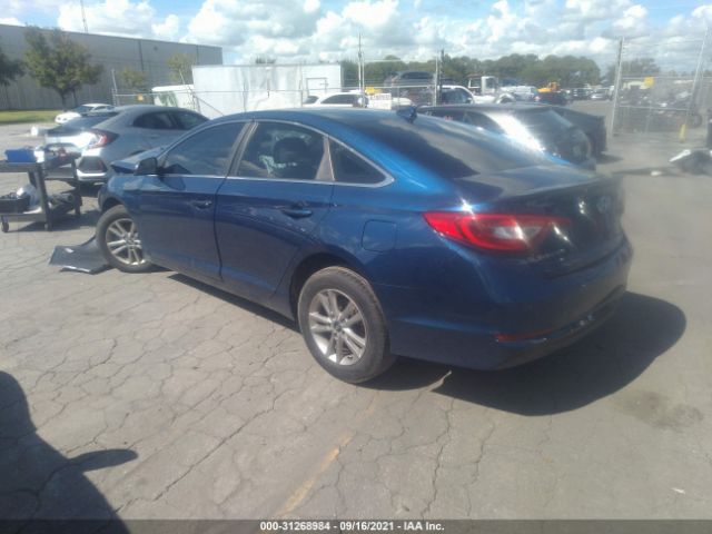 Photo 2 VIN: 5NPE24AF6GH337456 - HYUNDAI SONATA 