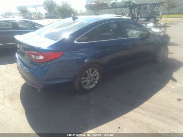 Photo 3 VIN: 5NPE24AF6GH337456 - HYUNDAI SONATA 