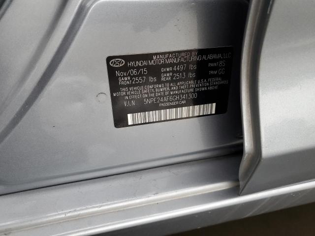 Photo 11 VIN: 5NPE24AF6GH341300 - HYUNDAI SONATA SE 