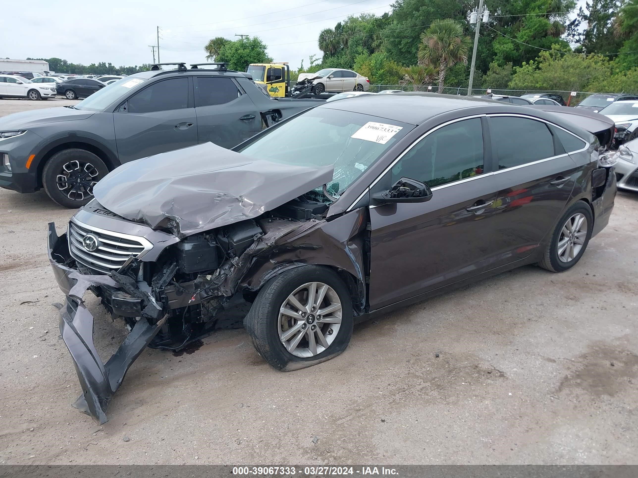 Photo 1 VIN: 5NPE24AF6GH347310 - HYUNDAI SONATA 