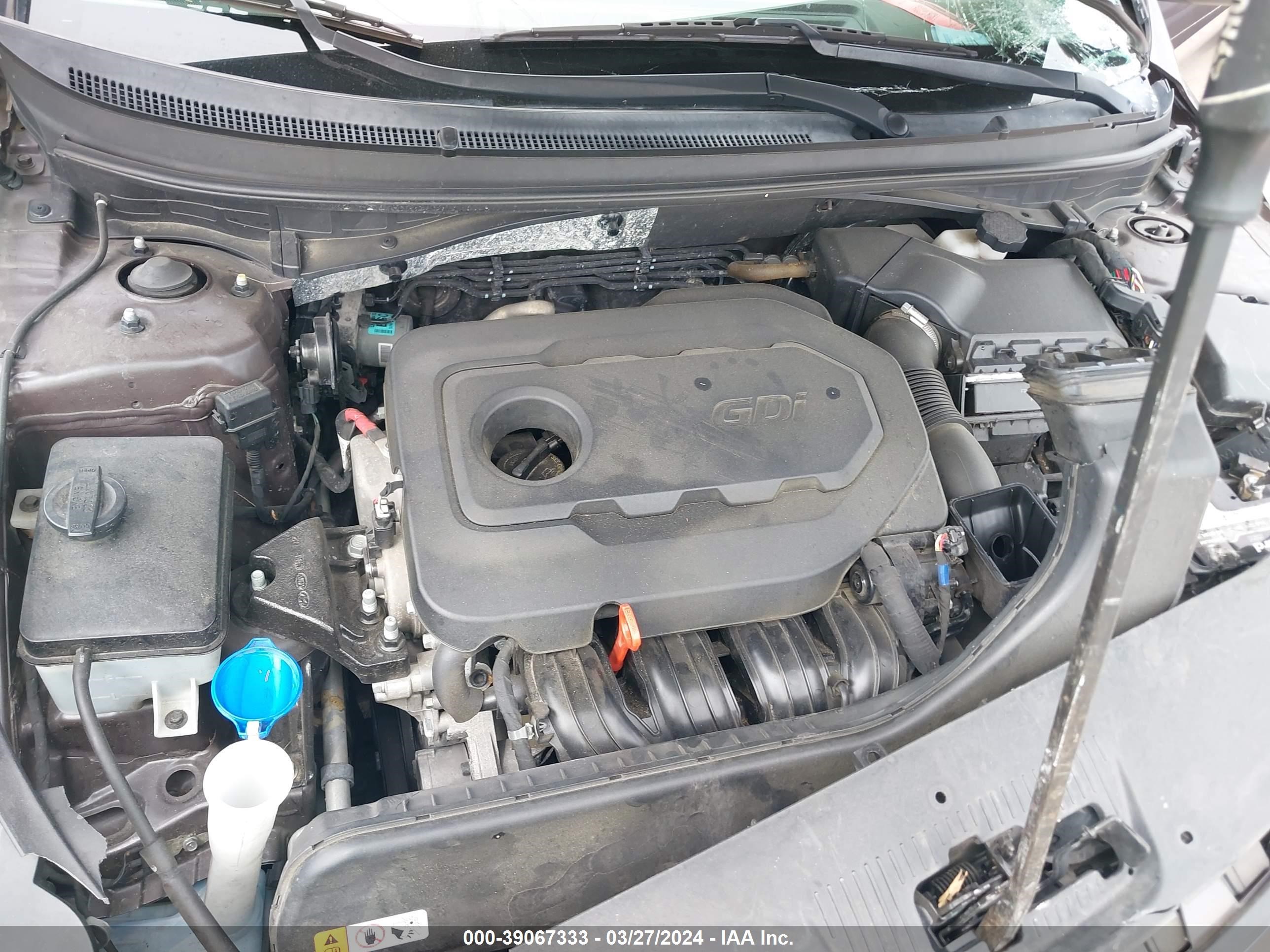 Photo 9 VIN: 5NPE24AF6GH347310 - HYUNDAI SONATA 