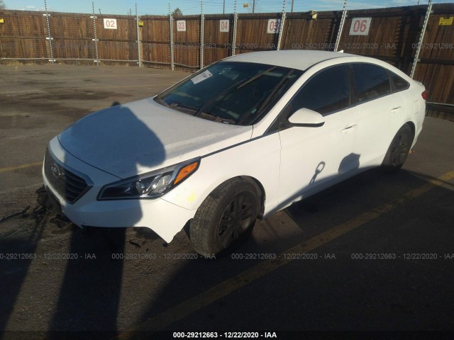 Photo 1 VIN: 5NPE24AF6GH353690 - HYUNDAI SONATA 