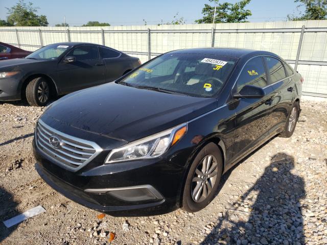 Photo 1 VIN: 5NPE24AF6GH357299 - HYUNDAI SONATA 