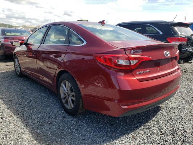 Photo 2 VIN: 5NPE24AF6GH358467 - HYUNDAI SONATA SE 