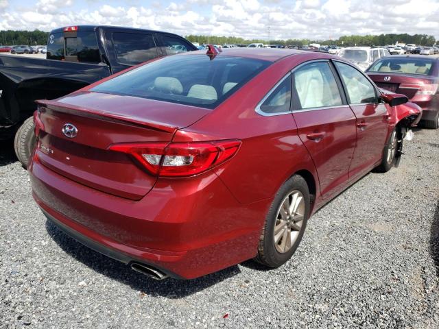 Photo 3 VIN: 5NPE24AF6GH358467 - HYUNDAI SONATA SE 