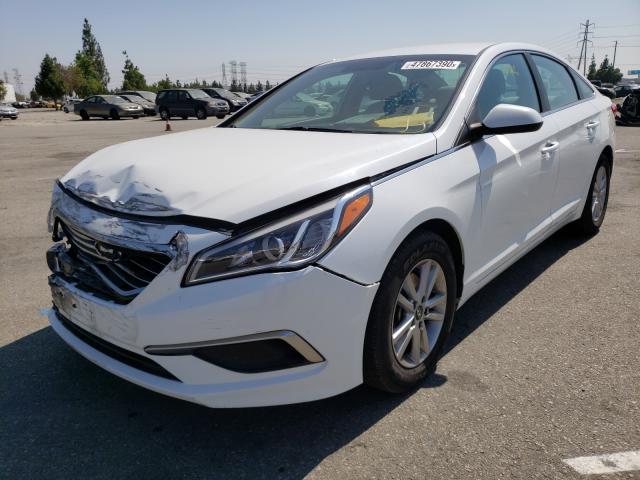 Photo 1 VIN: 5NPE24AF6GH361157 - HYUNDAI SONATA SE 