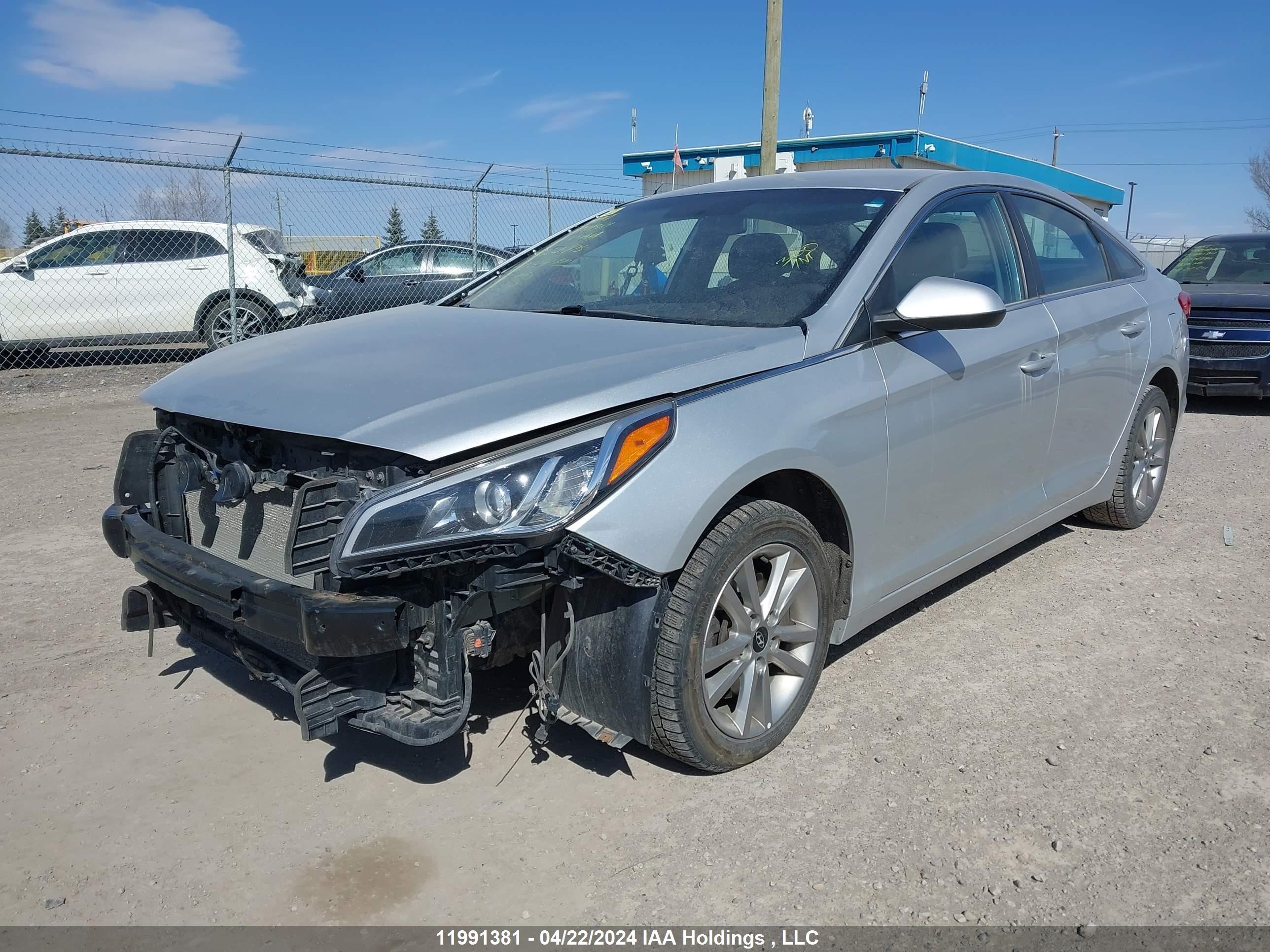 Photo 1 VIN: 5NPE24AF6GH364995 - HYUNDAI SONATA 