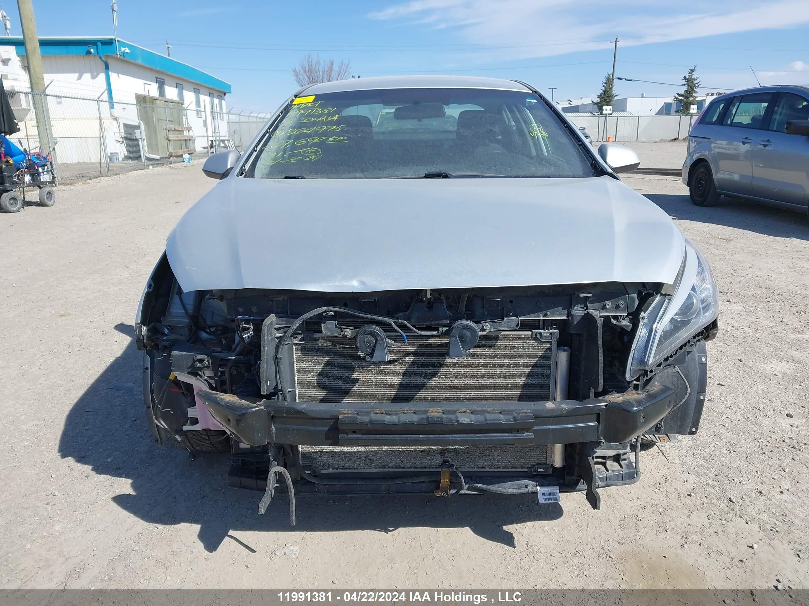 Photo 12 VIN: 5NPE24AF6GH364995 - HYUNDAI SONATA 