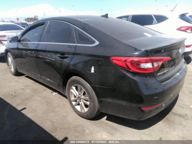 Photo 2 VIN: 5NPE24AF6GH368500 - HYUNDAI SONATA 