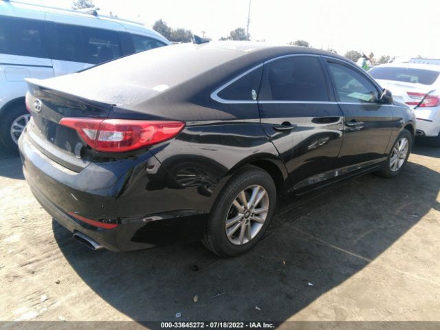 Photo 3 VIN: 5NPE24AF6GH368500 - HYUNDAI SONATA 