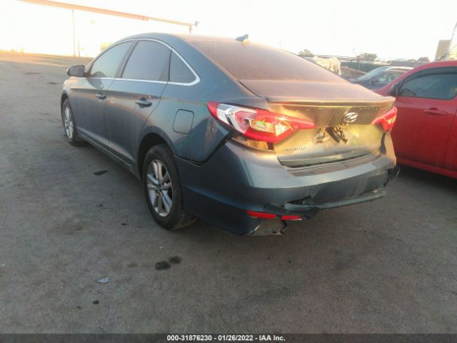 Photo 2 VIN: 5NPE24AF6GH369727 - HYUNDAI SONATA 