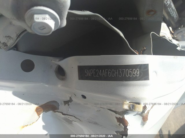 Photo 8 VIN: 5NPE24AF6GH370599 - HYUNDAI SONATA 