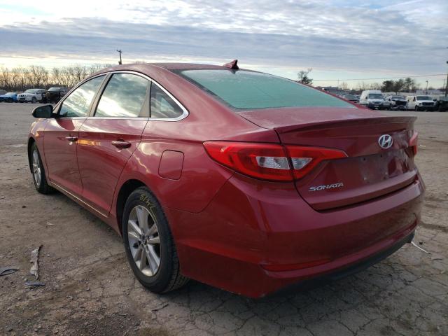 Photo 2 VIN: 5NPE24AF6GH371770 - HYUNDAI SONATA SE 