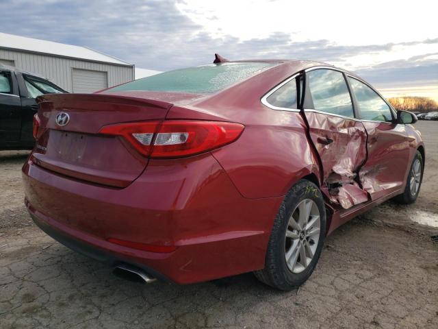 Photo 3 VIN: 5NPE24AF6GH371770 - HYUNDAI SONATA SE 