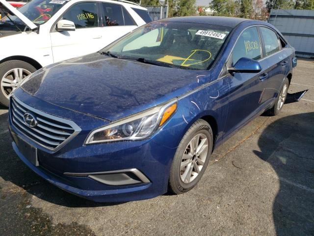 Photo 1 VIN: 5NPE24AF6GH372630 - HYUNDAI SONATA SE 