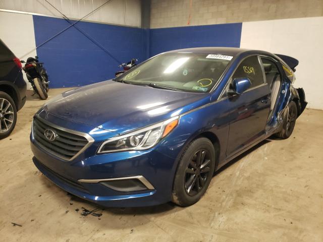 Photo 1 VIN: 5NPE24AF6GH374779 - HYUNDAI SONATA SE 