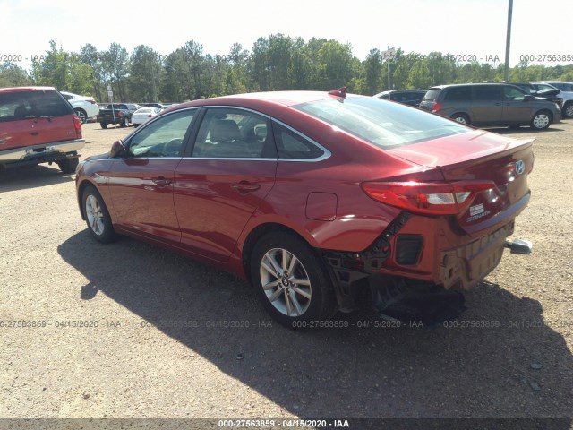 Photo 2 VIN: 5NPE24AF6GH374975 - HYUNDAI SONATA 