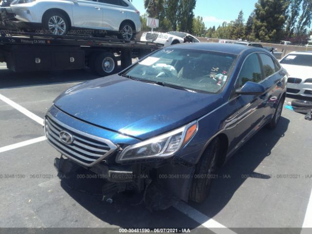 Photo 1 VIN: 5NPE24AF6GH385393 - HYUNDAI SONATA 