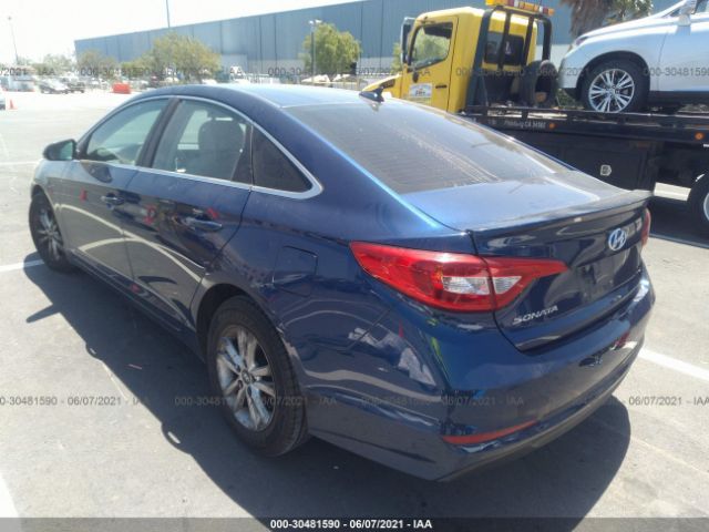 Photo 2 VIN: 5NPE24AF6GH385393 - HYUNDAI SONATA 