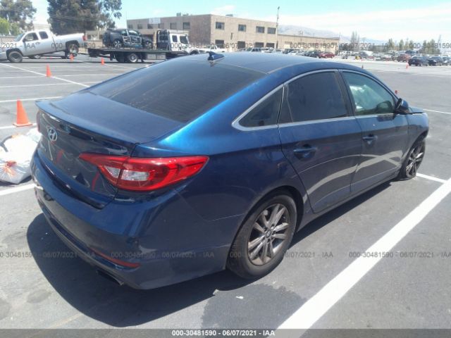 Photo 3 VIN: 5NPE24AF6GH385393 - HYUNDAI SONATA 