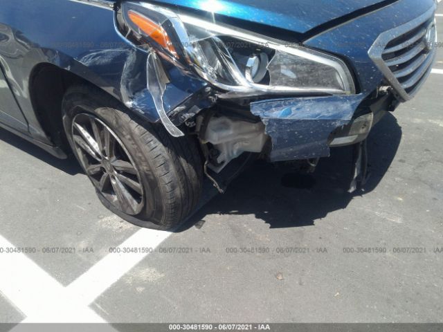 Photo 5 VIN: 5NPE24AF6GH385393 - HYUNDAI SONATA 