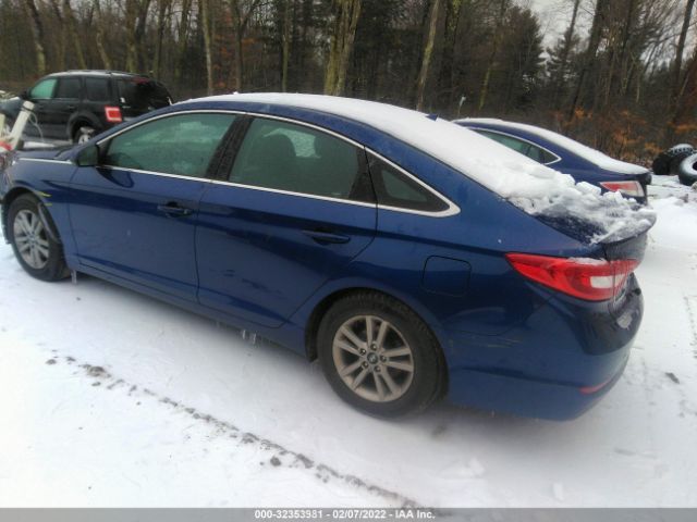 Photo 2 VIN: 5NPE24AF6GH386141 - HYUNDAI SONATA 